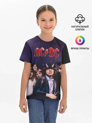 Детская базовая футболка / AC/DC