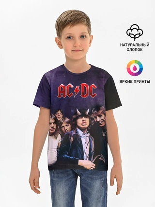 Детская базовая футболка / AC/DC