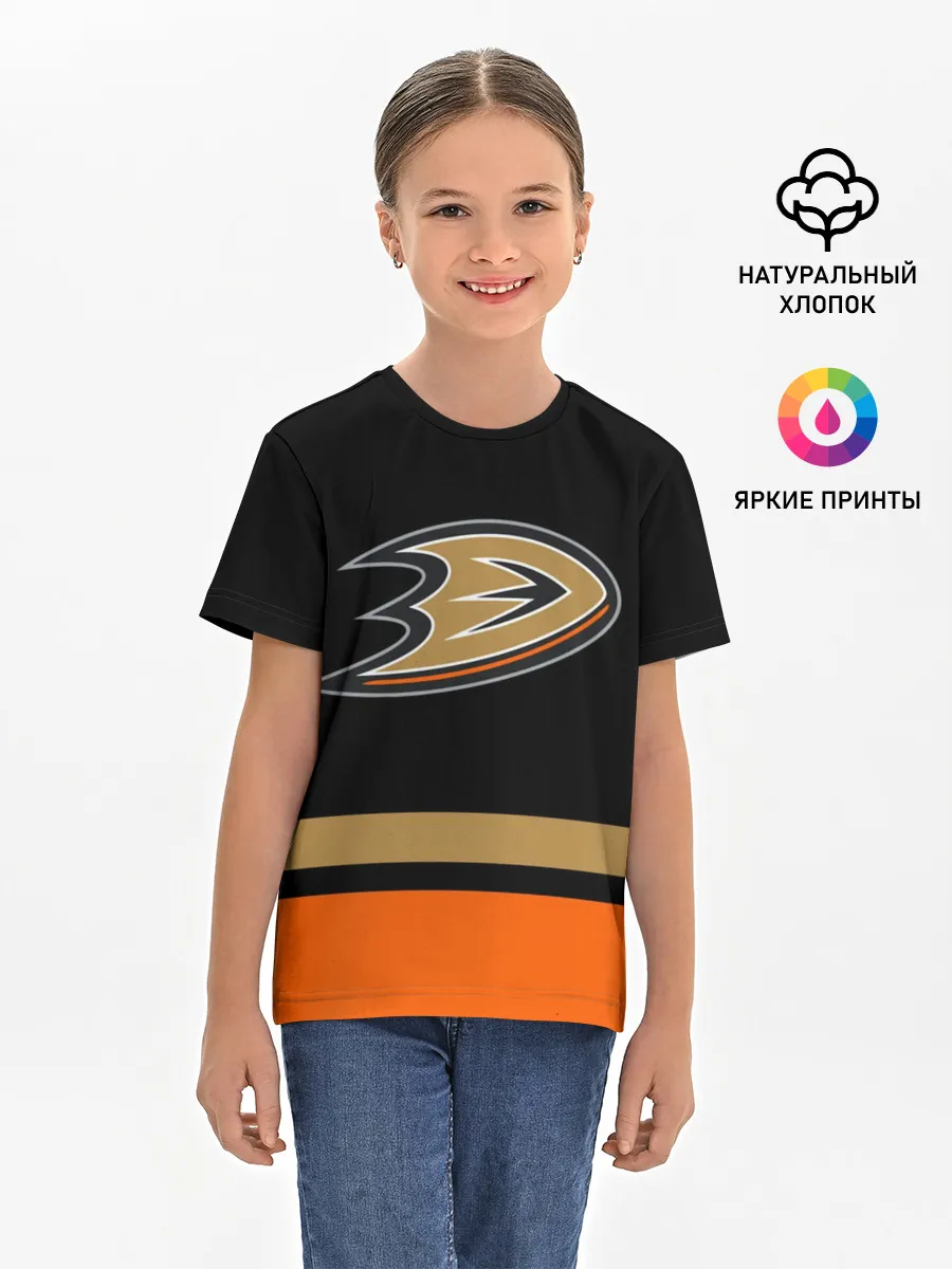 Детская базовая футболка / Anaheim Ducks | Анахайм Дакс