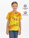 Детская базовая футболка / Pikachu Pika Pika