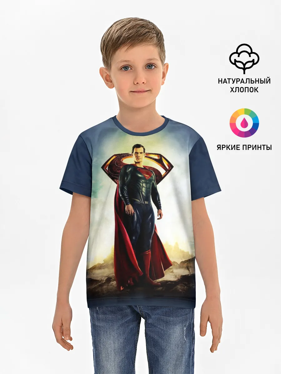 Детская базовая футболка / Superman