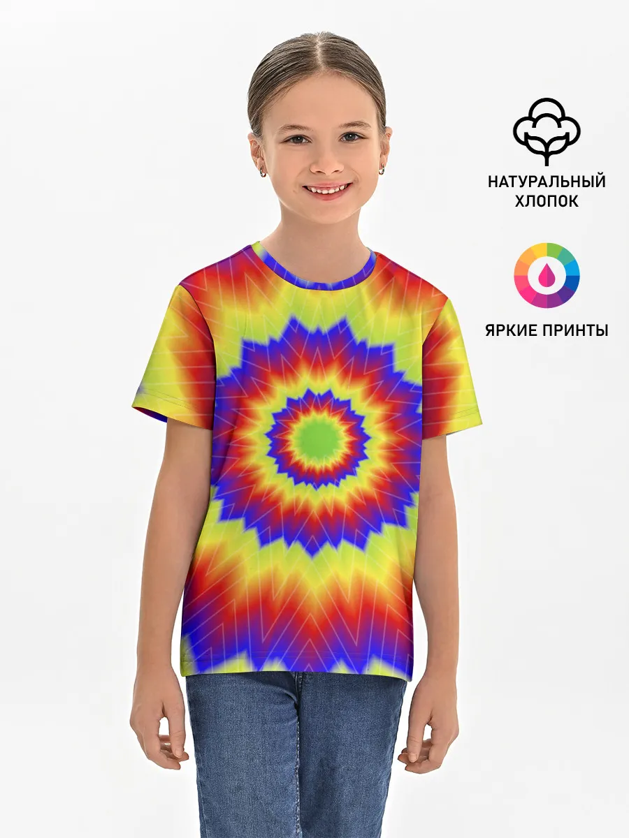 Детская базовая футболка / Tie-Dye