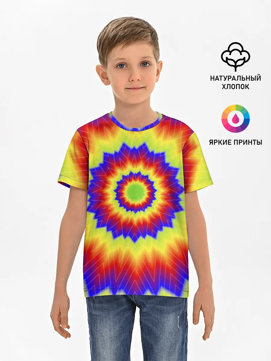 Детская базовая футболка / Tie-Dye