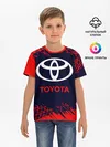 Детская базовая футболка / TOYOTA / ТОЙОТА