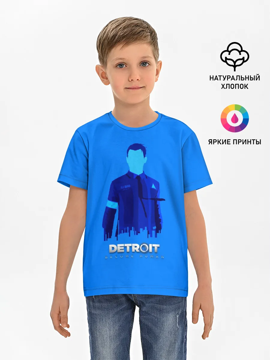 Детская базовая футболка / Detroit:become human