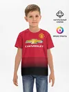 Детская базовая футболка / Rashford home 18-19