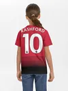 Детская базовая футболка / Rashford home 18-19