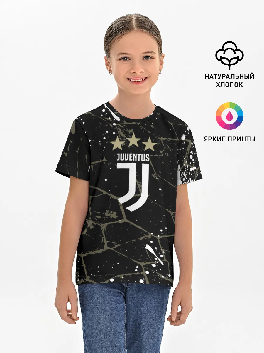 Детская базовая футболка / JUVENTUS.