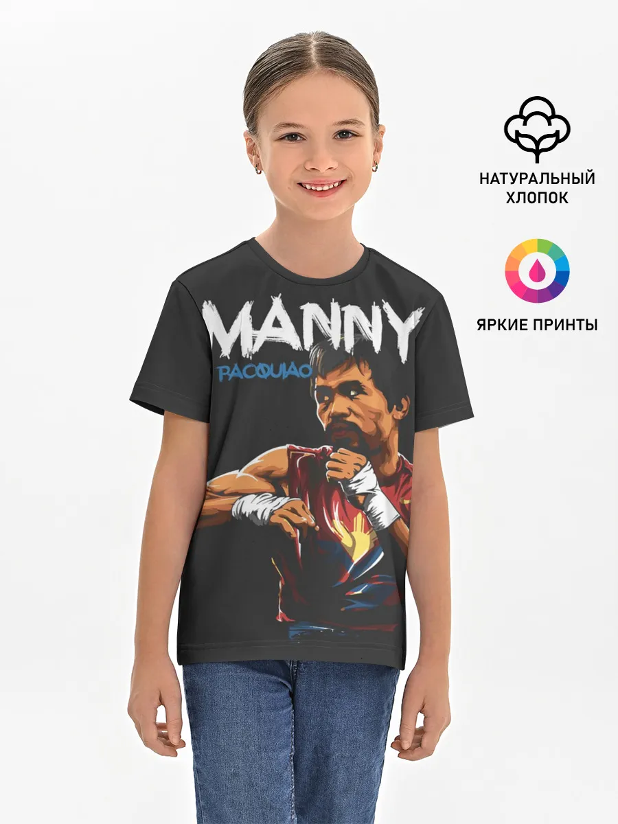 Детская базовая футболка / Manny