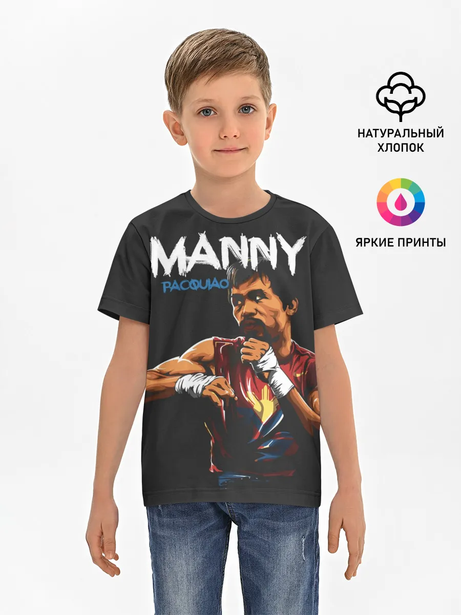 Детская базовая футболка / Manny