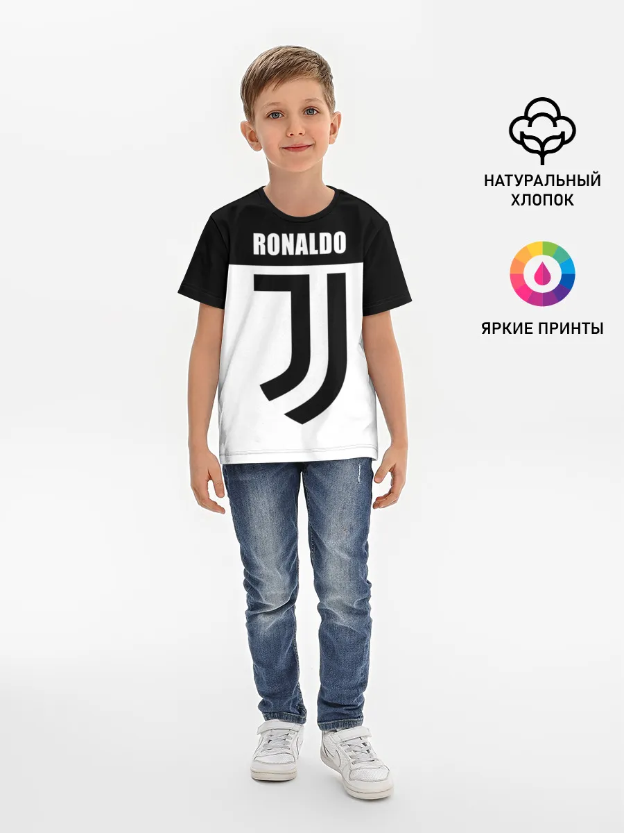 Детская базовая футболка / Ronaldo Juventus