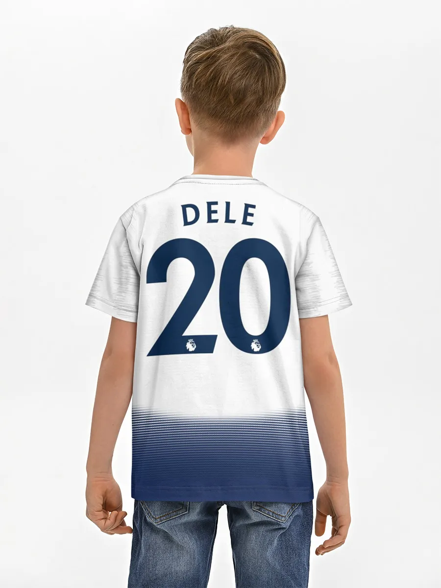 Детская базовая футболка / Dele Alli home 18-19