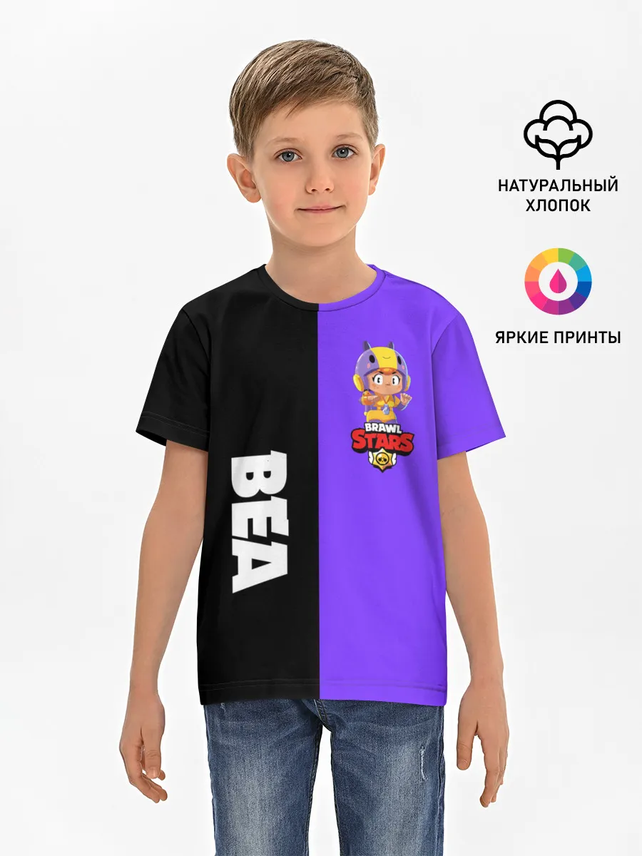 Детская базовая футболка / BRAWL STARS BEA.