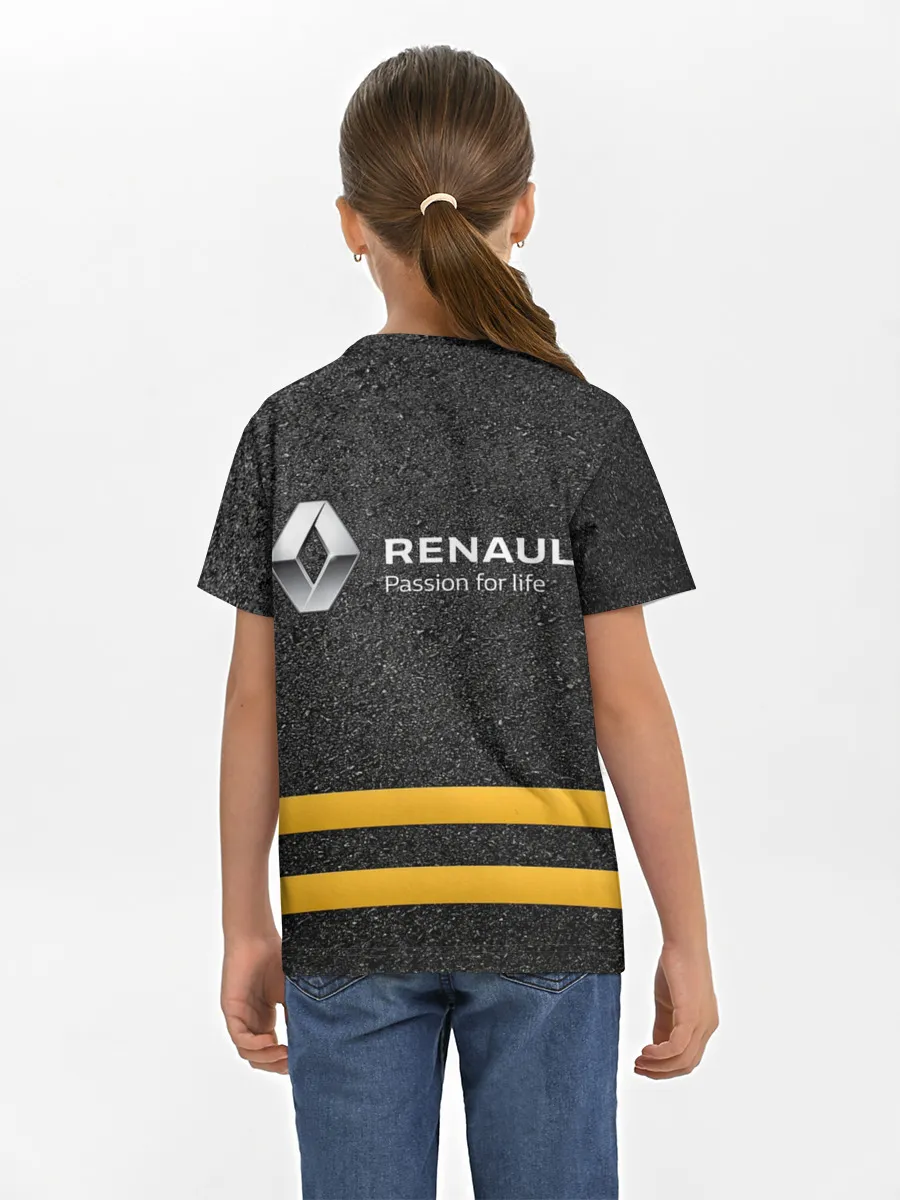 Детская базовая футболка / Renault | Passion for life