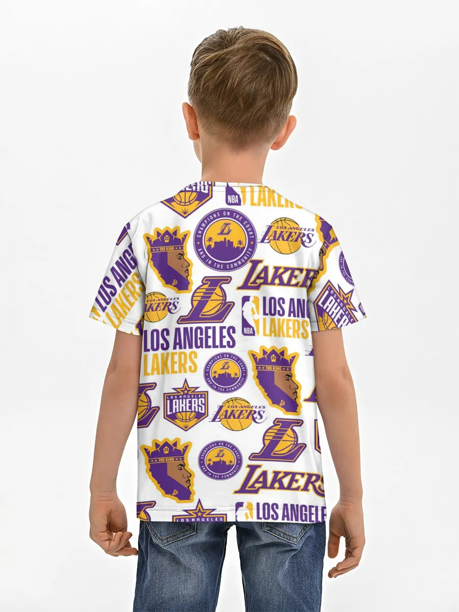 Детская базовая футболка / LAKERS LOGO