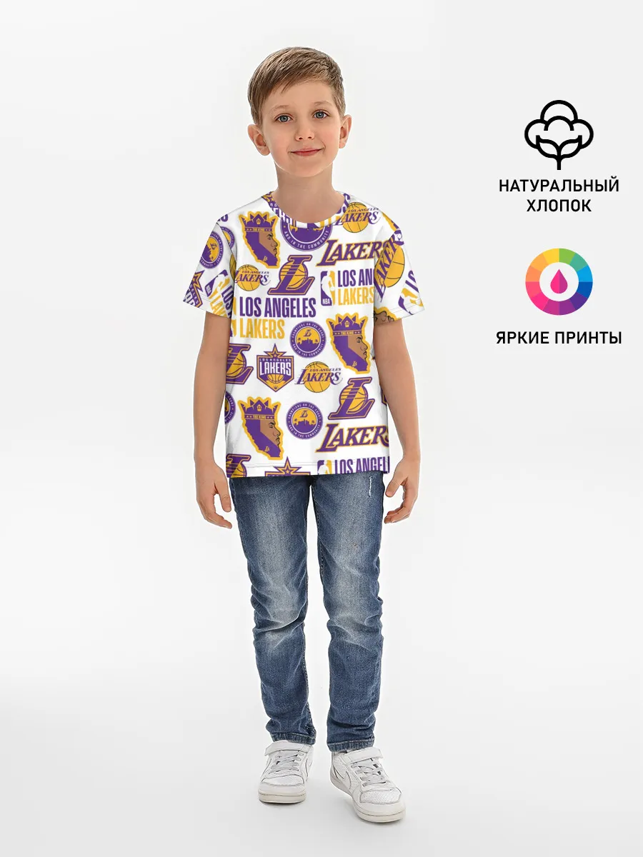 Детская базовая футболка / LAKERS LOGO