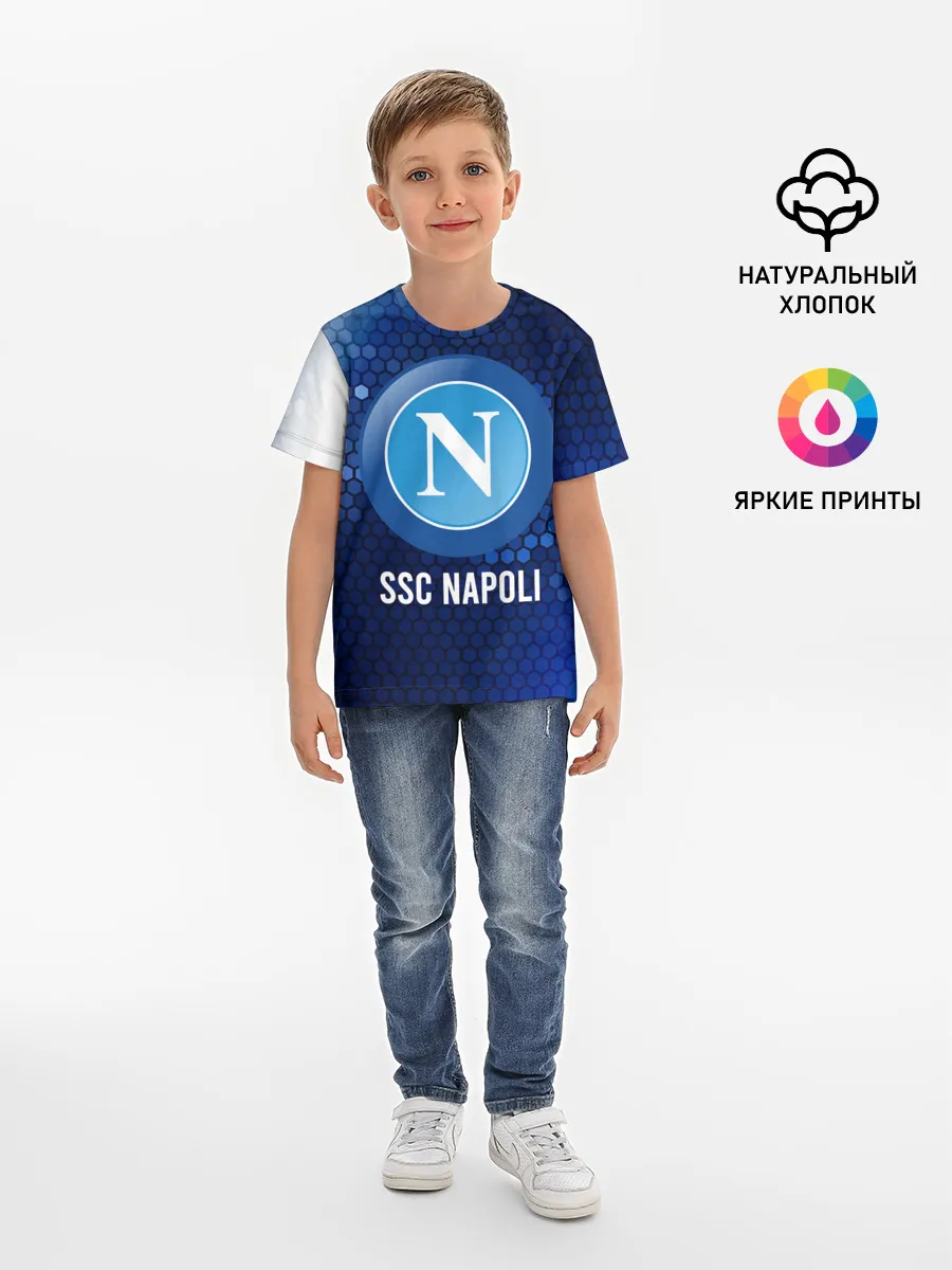 Детская базовая футболка / SSC NAPOLI / Наполи