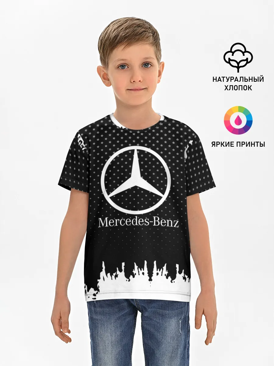 Детская базовая футболка / Mercedes-Benz