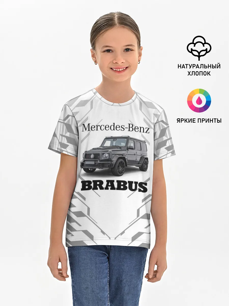 Детская базовая футболка / MERCEDES | BRABUS (Z)