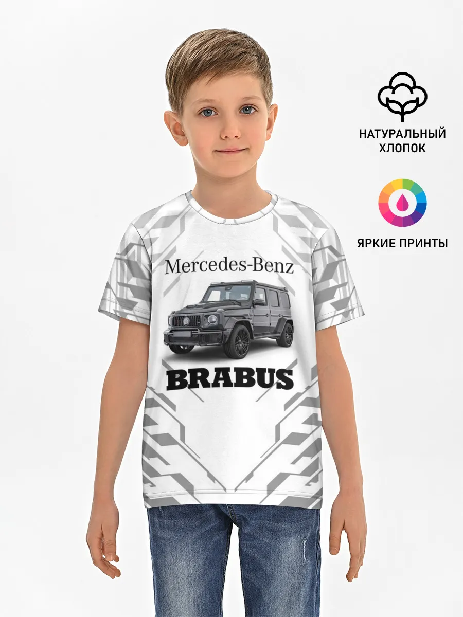 Детская базовая футболка / MERCEDES | BRABUS (Z)