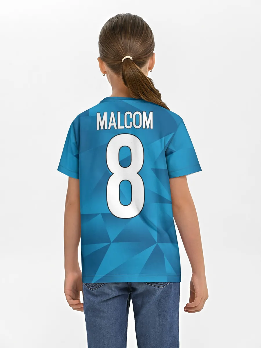 Детская базовая футболка / Malcom home kit 19-20