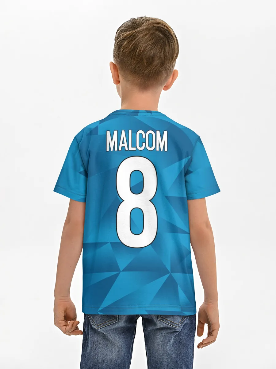 Детская базовая футболка / Malcom home kit 19-20