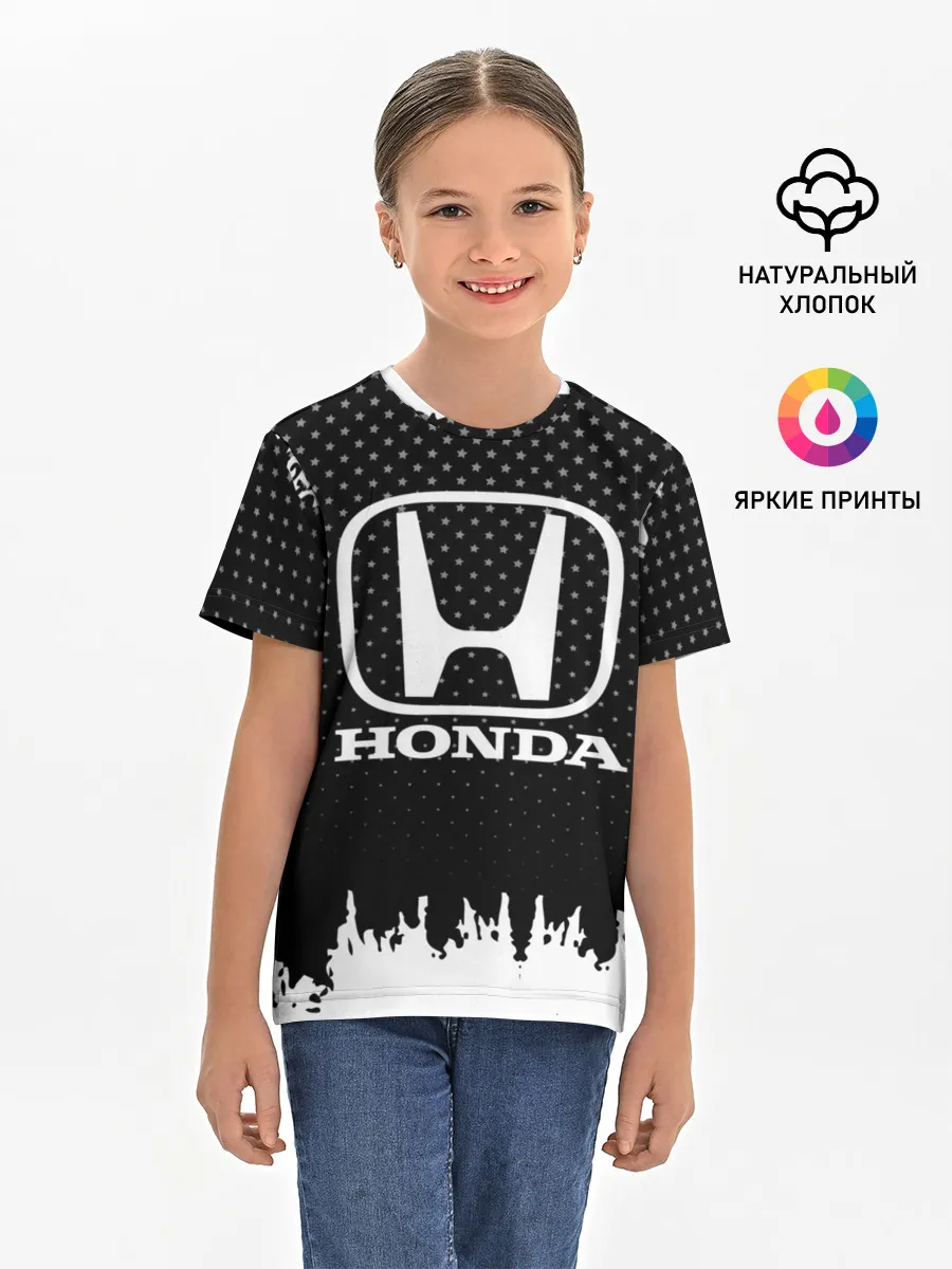 Детская базовая футболка / Honda