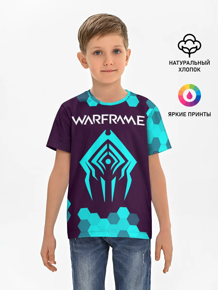 Детская базовая футболка / WARFRAME / ВАРФРЕЙМ