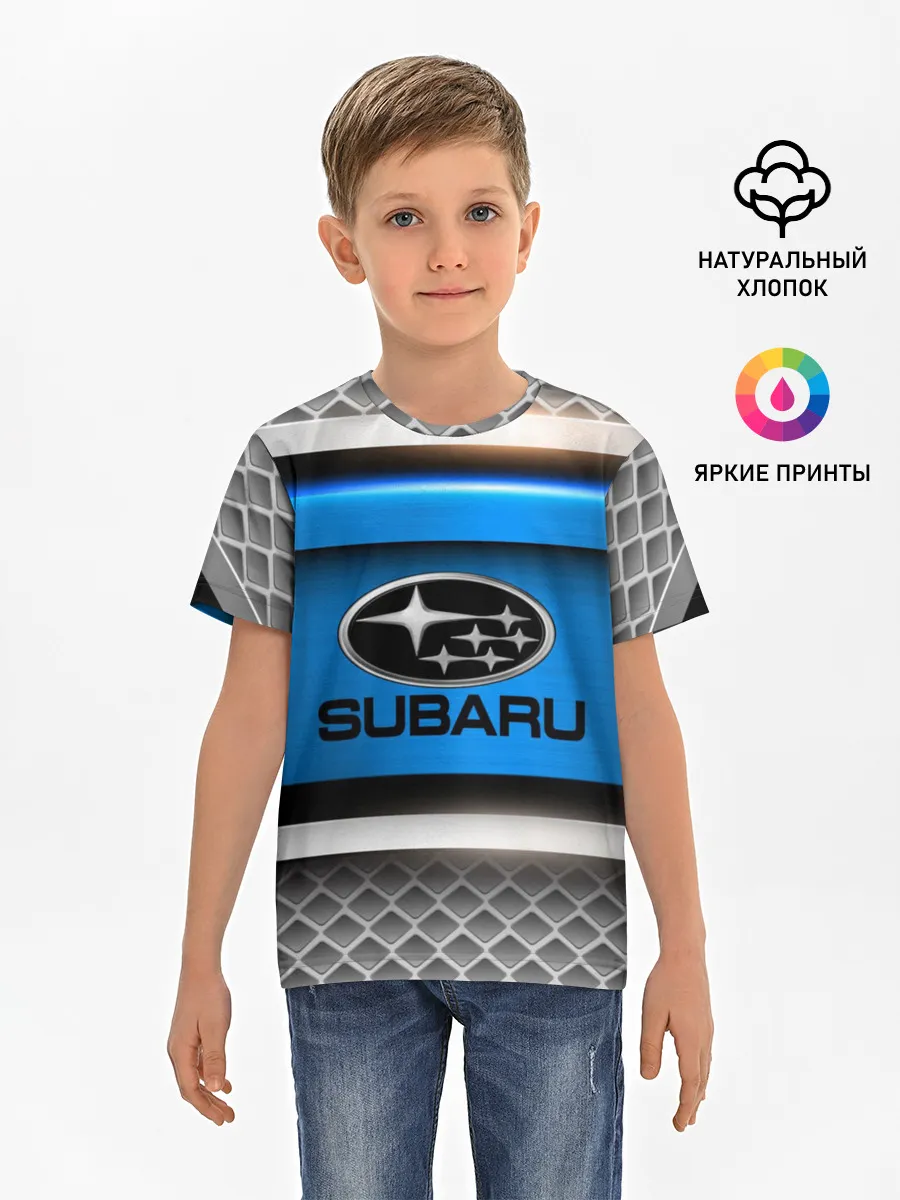 Детская базовая футболка / SUBARU SPORT