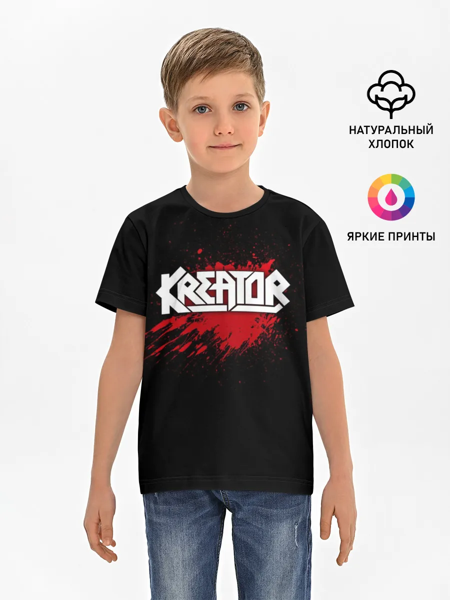 Детская базовая футболка / Kreator