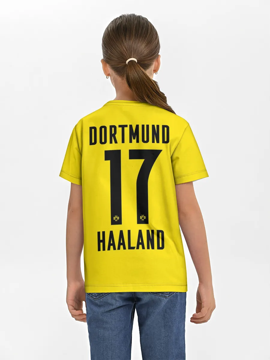 Детская базовая футболка / HAALAND Borussia Dortmund