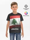 Детская базовая футболка / LEBANON(Ливан)