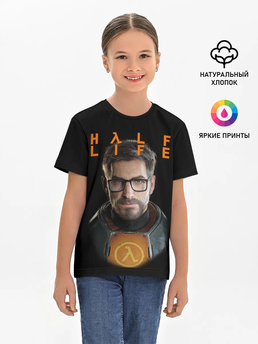 Детская базовая футболка / HALF-LIFE | FREEMAN | ФРИМАН (Z)