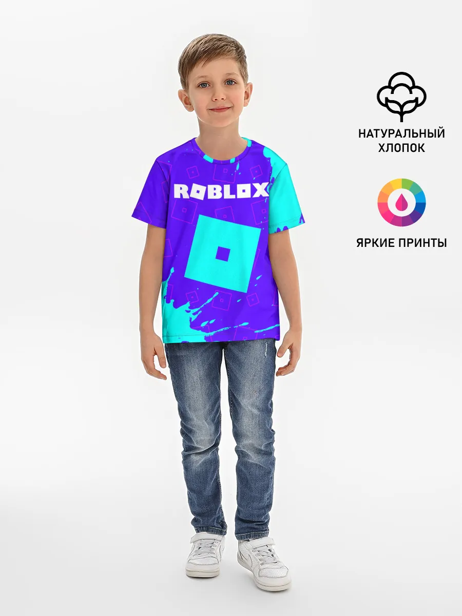 Детская базовая футболка / ROBLOX / РОБЛОКС