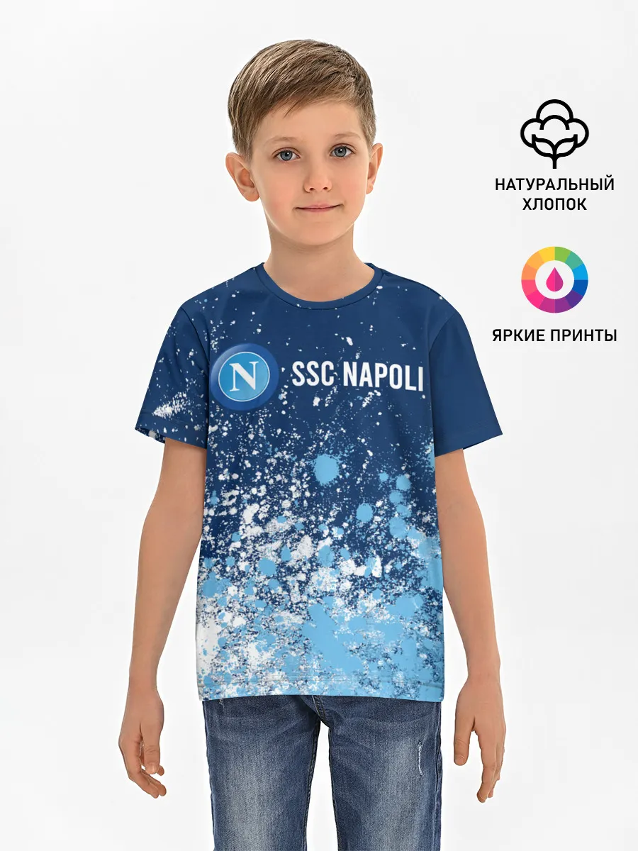 Детская базовая футболка / SSC NAPOLI / Наполи