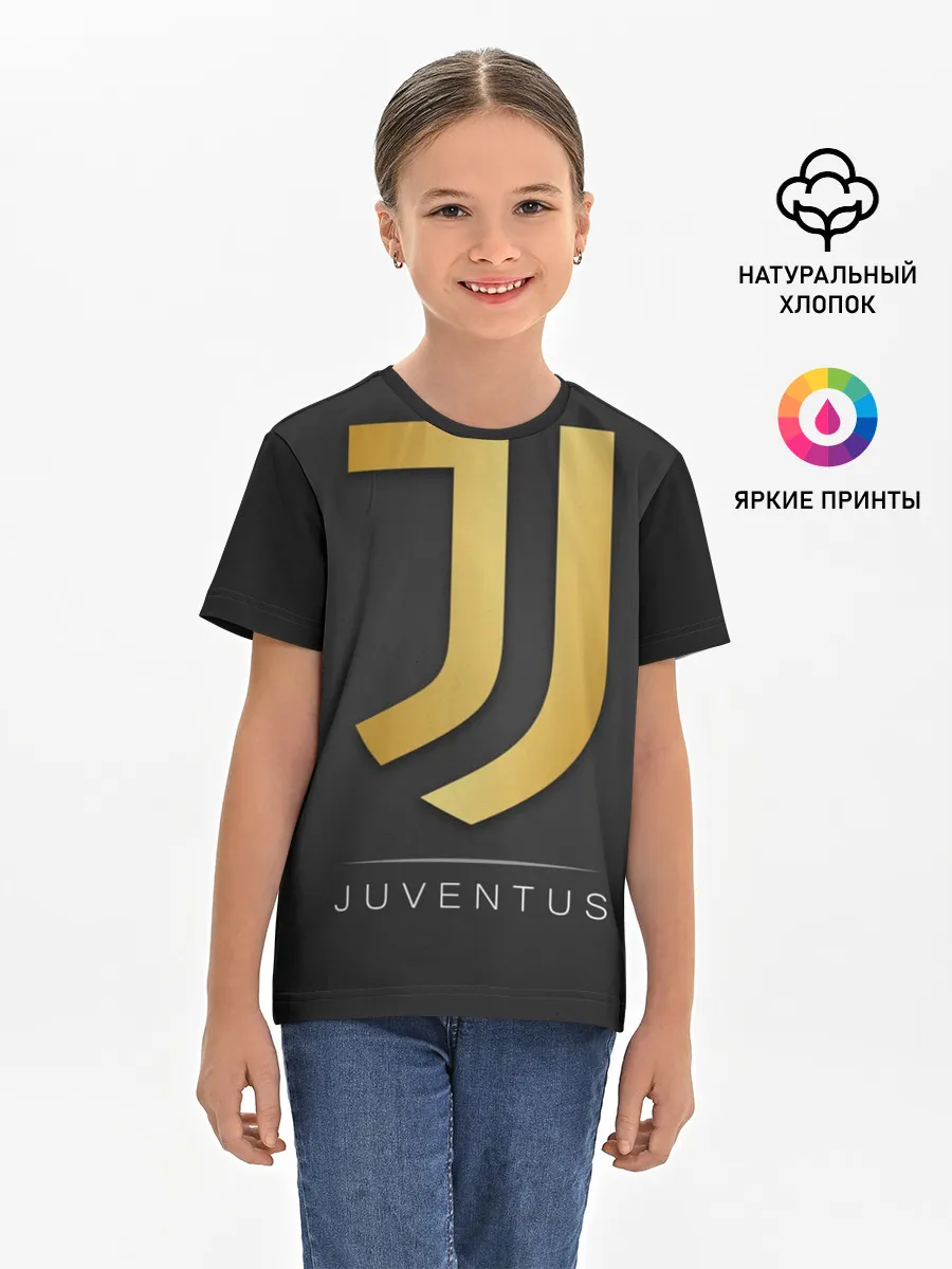 Детская базовая футболка / Juventus Gold Edition