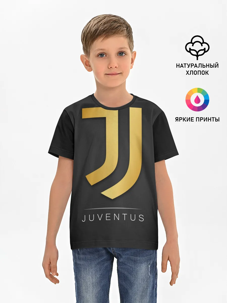 Детская базовая футболка / Juventus Gold Edition