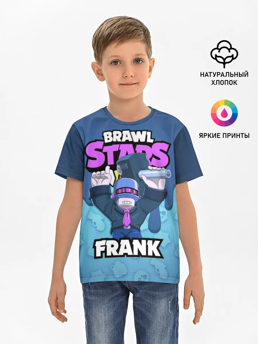 Детская базовая футболка / BRAWL STARS FRANK