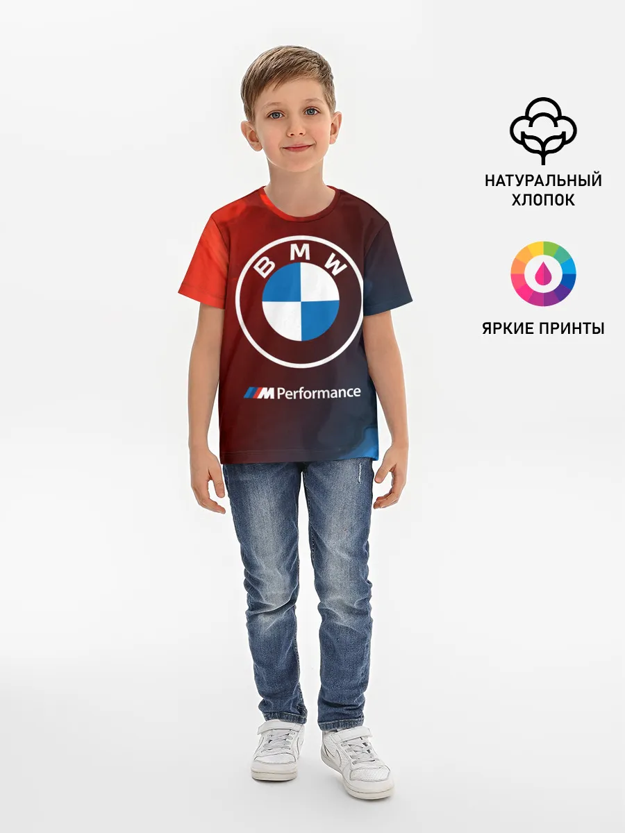 Детская базовая футболка / BMW / БМВ