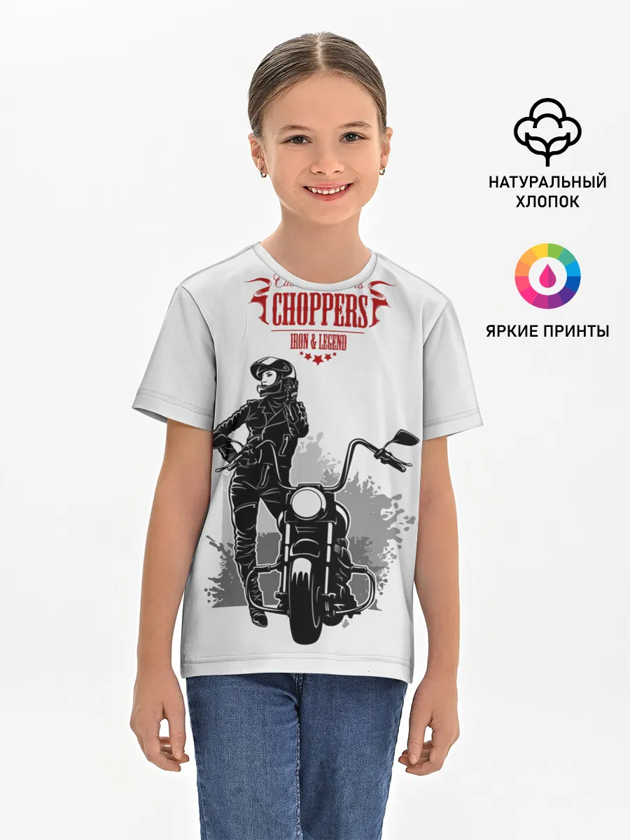 Детская базовая футболка / Choppers