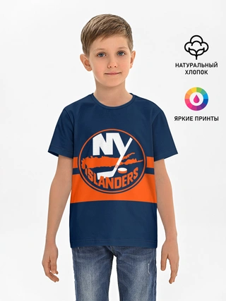 Детская базовая футболка / NY ISLANDERS NHL