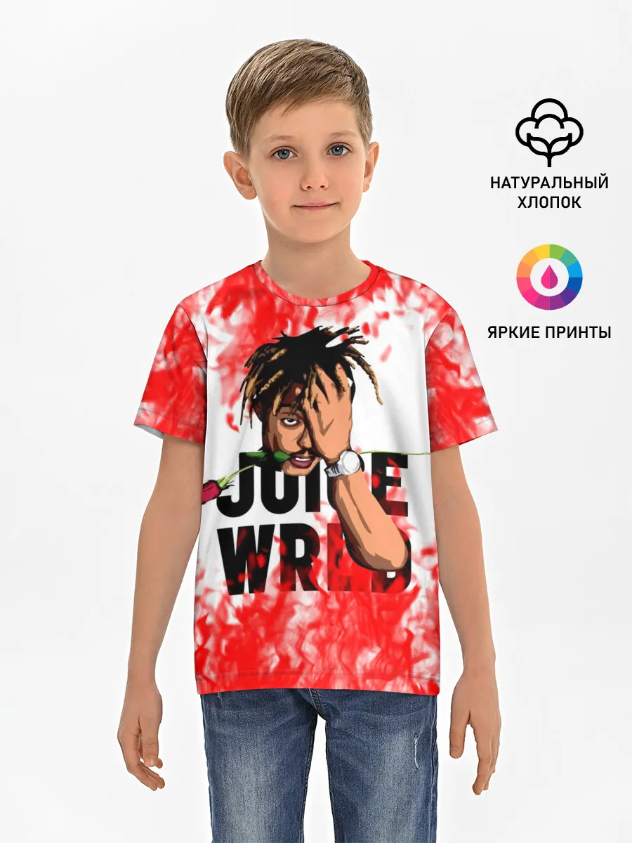 Детская базовая футболка / Juice WRLD.