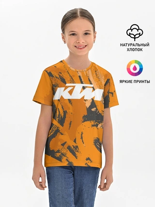 Детская базовая футболка / KTM | КТМ (Z)