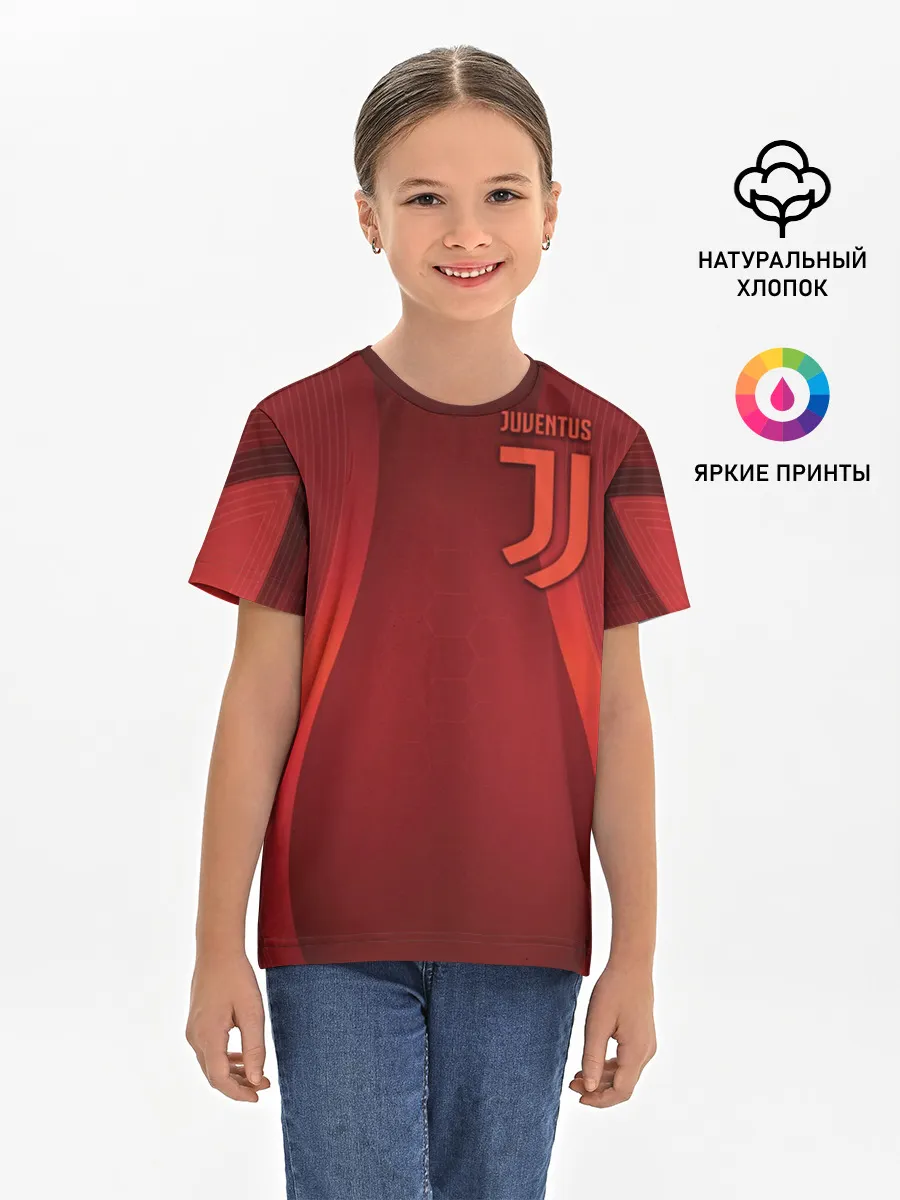 Детская базовая футболка / Juventus new uniform