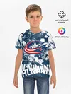 Детская базовая футболка / Коламбус Блю Джекетс, Columbus Blue Jackets