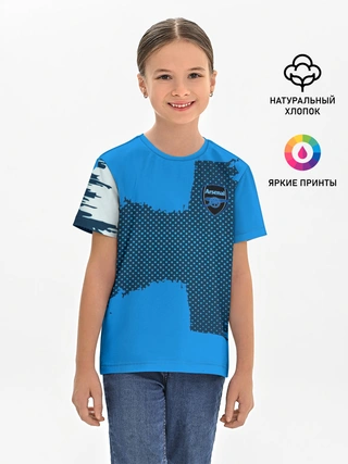 Детская базовая футболка / ARSENAL SPORT BLUE