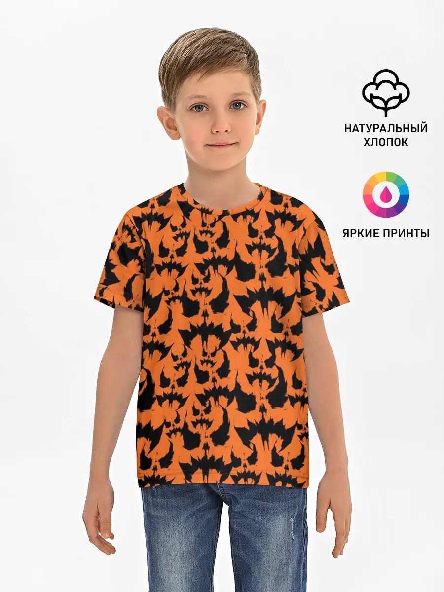 Детская базовая футболка / Scarecrow pattern