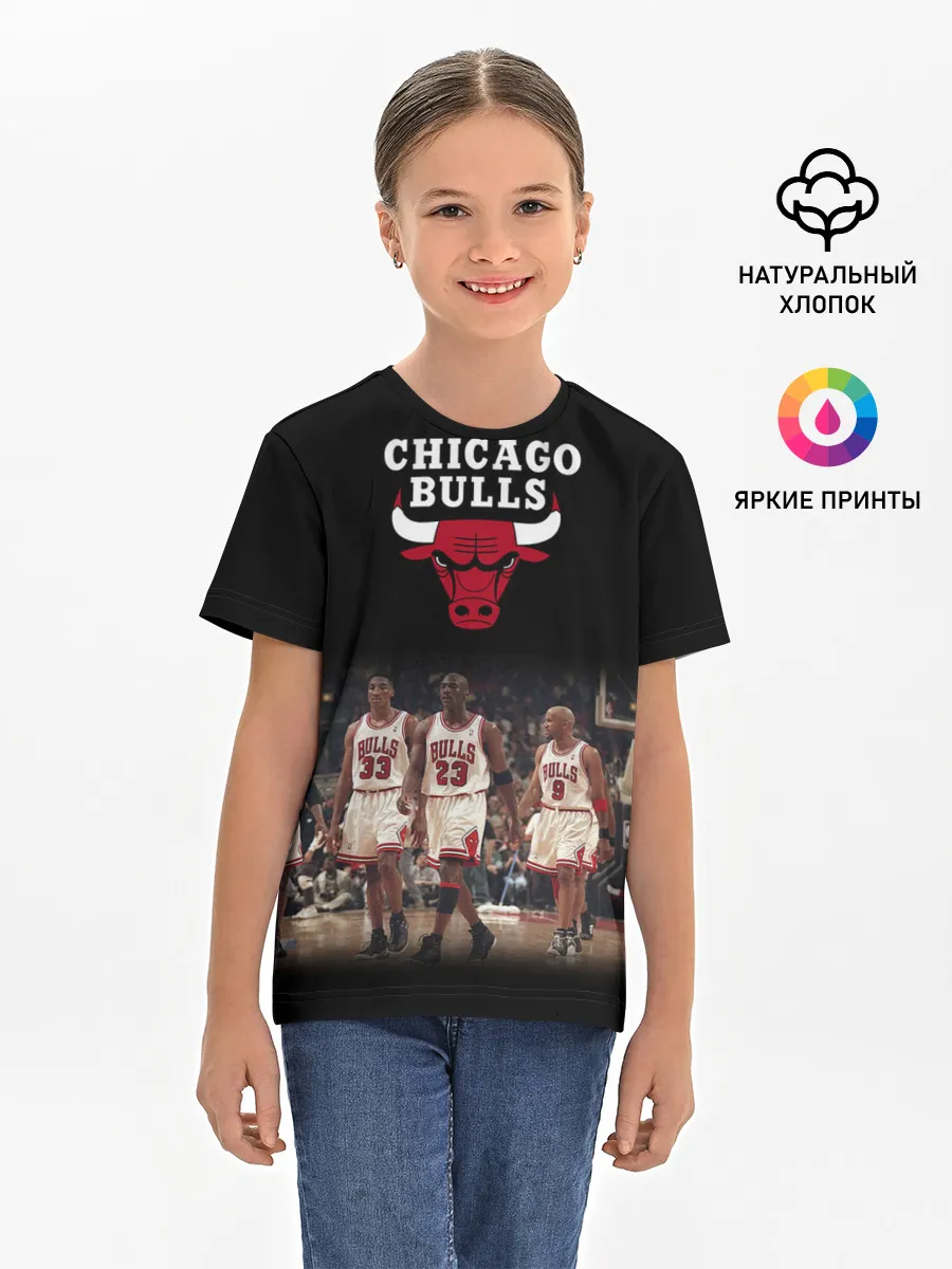 Детская базовая футболка / CHICAGO BULLS [3]