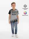 Детская базовая футболка / AUDI / АУДИ