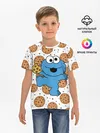 Детская базовая футболка / Cookie monster